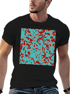 Urban Camo Print Black T-Shirt