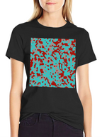 Urban Camo Print Black T-Shirt