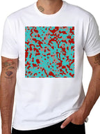 Urban Camo Print Black T-Shirt