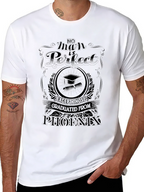 No Man Is Perfect Phoenix Graduate T-Shirt