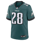 Will Shipley Philadelphia Eagles Nike Team Game Jersey - Midnight Green