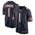Jaylon Johnson Chicago Bears Nike  Game Jersey -  Navy
