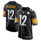 Terry Bradshaw Pittsburgh Steelers Nike Retired   Game Jersey - Black