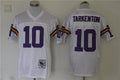 Men's Minnesota Vikings Fran Tarkenton  White Legacy Replica Jersey1