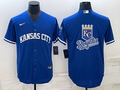 Men's Kansas City Royals Blue Alternate Replica Team Jersey1
