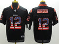 Men's Cleveland Browns Josh Gordon #12 Black Game Jersey1