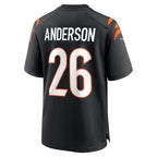 Tycen Anderson Cincinnati Bengals Nike Game   Jersey - Black