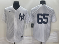 Men's New York Yankees Nestor Cortes Jr. #65 White Replica Player Name Jersey1
