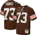 Men's Cleveland Browns Joe Thomas #73 2007 Brown Throwback Jersey
