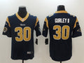 Men's Los Angeles Rams Todd Gurley II #30 Navy Game Jersey1