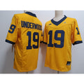 Bryce Underwood Michigan Wolverines Jersey – Yellow