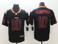 Men's San Francisco 49ers #10 Jimmy Garoppolo Black Game Player Jersey1