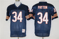 Men's Chicago Bears Walter Payton  Navy Legacy Replica Jersey1