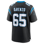 J.D. DiRenzo Carolina Panthers Nike  Game Jersey -  Black