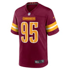 Jer'Zhan Newton Washington Commanders Nike  Game Jersey -  Burgundy