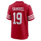 Deebo Samuel San Francisco 49ers Nike Team Game Jersey - Scarlet