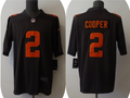 Men's Cleveland Browns Amari Cooper #2 Brown Game Jersey1