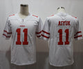 Men's San Francisco 49ers Brandon Aiyuk #11 White Game Jersey1