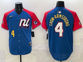 Men's National League Pete Crow-Armstrong #4 Blue 2025 All-Star Edition Replica Player Jersey