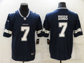 Men's Dallas Cowboys Trevon Diggs #7 Navy Game Player Jersey1