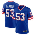 Harry Carson New York Giants Nike Classic Retired   Game Jersey - Royal