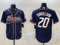 Men's Detroit Tigers Spencer Torkelson #20 Navy Player Jersey1