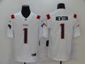 Men's New England Patriots Cam Newton #1 White Game Jersey1