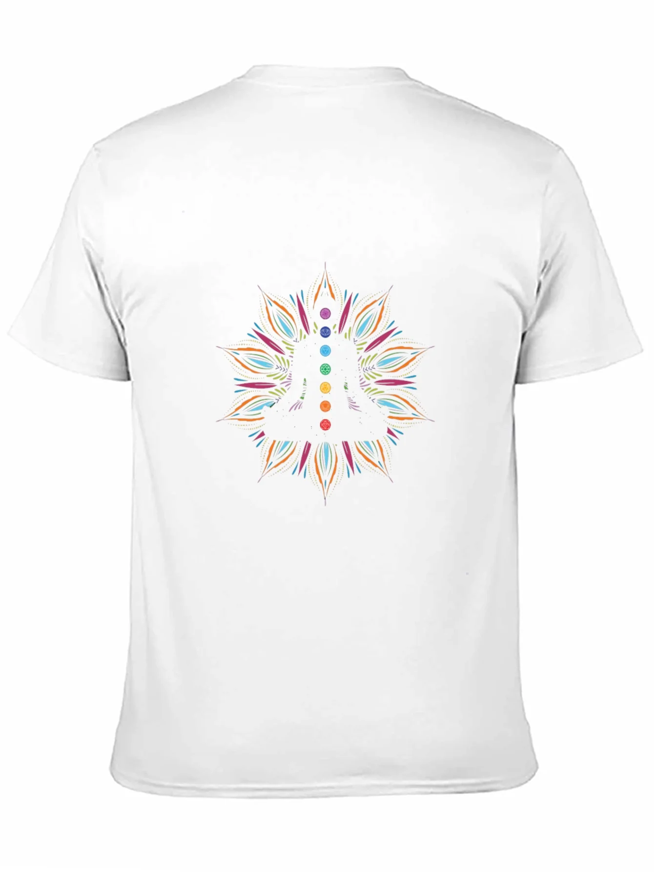 Chakra Mandala Black T-Shirt