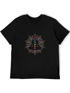 Chakra Mandala Black T-Shirt
