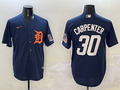 Men's Detroit Tigers Kerry Carpenter #30 Navy Limited Player Jersey1