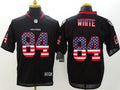 Men's Atlanta Falcons Roddy White #84 Black Game Jersey1