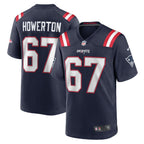 Hayden Howerton New England Patriots Nike Home Game   Jersey - Navy