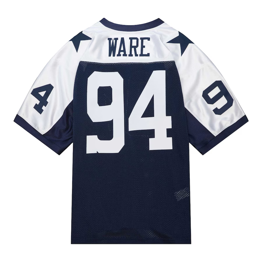 Men's  DeMarcus Ware Navy Dallas Cowboys 2011 Authentic Throwback Retired Player Jersey