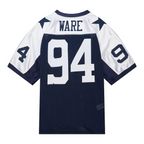 Men's  DeMarcus Ware Navy Dallas Cowboys 2011 Authentic Throwback Retired Player Jersey