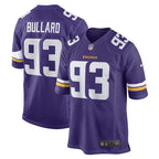 Jonathan Bullard Minnesota Vikings Nike Game   Jersey - Purple