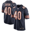 Gale Sayers Chicago Bears Nike Game Retired   Jersey - Navy
