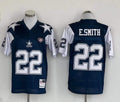 Men's Dallas Cowboys Emmitt Smith  Navy Legacy Replica Jersey1