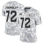 A.Cardinals #72 Hjalte Froholdt Player Camo Salute to Service Limited Stitched Football Jerseys