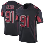 A.Cardinals #91 L.J. Collier Player Black Vapor Limited Elite Football Jerseys