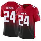 A.Falcons #24 A.J. Terrell Jr. Player Red Vapor F.U.S.E. Limited Football Jerseys