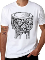 Ornate Font Graphic T-Shirt