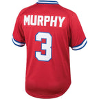 A.Braves #3 Dale Murphy  Cooperstown Collection Big & Tall Mesh Batting Practice Jersey - Red