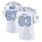 B.Bills #83 Andre Reed Player White Rivalries Collection Game Football Jerseys