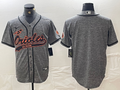 Baltimore Orioles Blank Grey Gridiron Cool Base Stitched Baseball Jersey