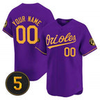 Custom Baltimore Orioles Robinson Patch Vapor Premier Limited ¨C All Stitched Baseball Jersey