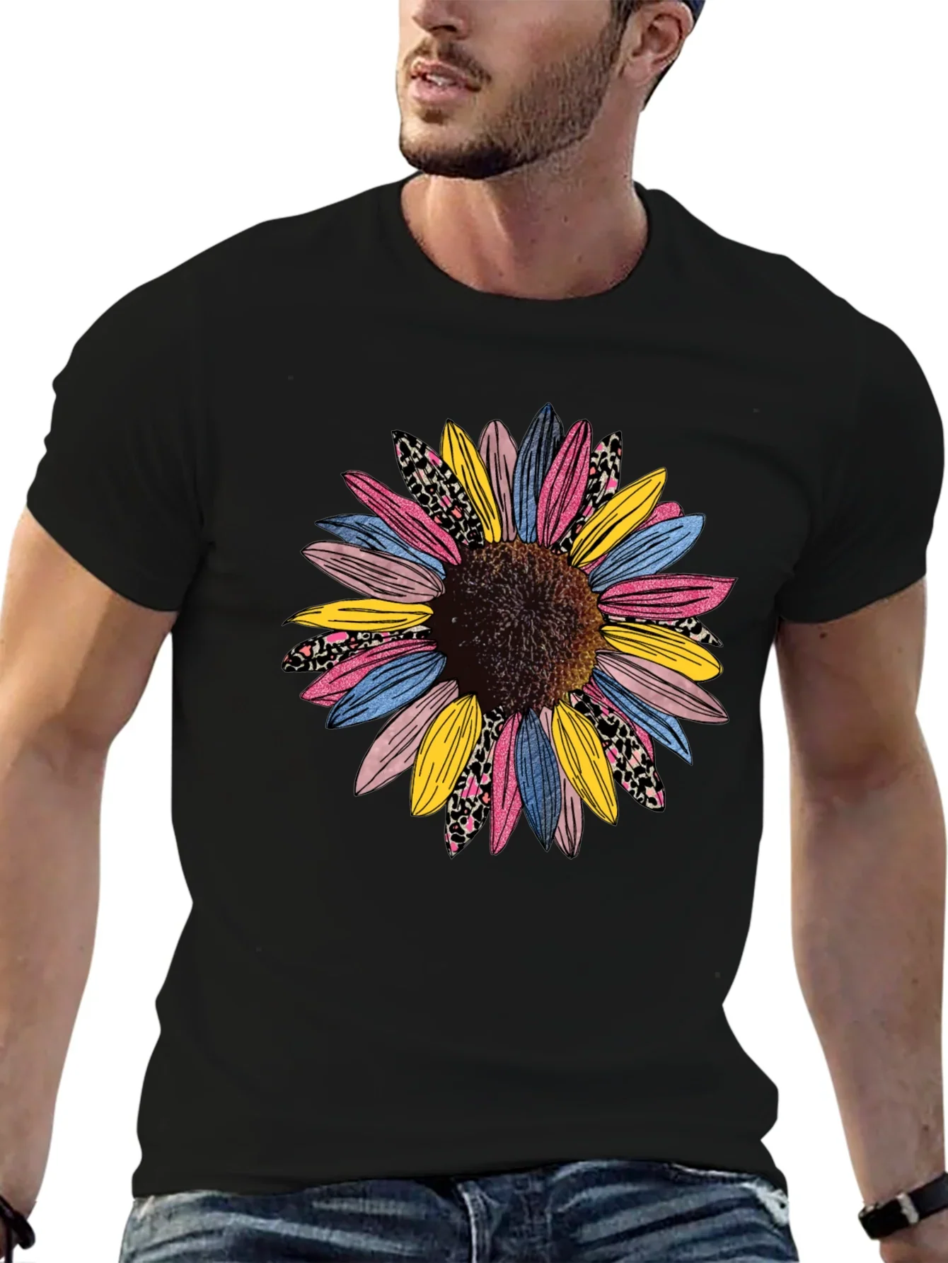 Sunflower Graphic Tee - Trendy Casual Style