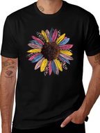 Sunflower Graphic Tee - Trendy Casual Style