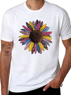 Sunflower Graphic Tee - Trendy Casual Style