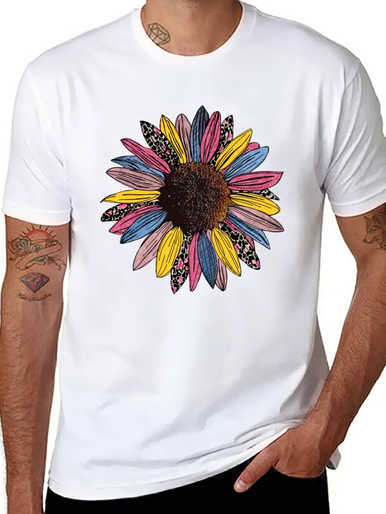 Sunflower Graphic Tee - Trendy Casual Style