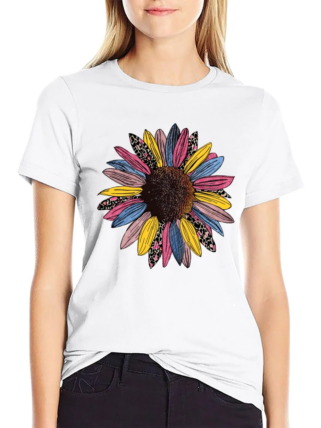 Sunflower Graphic Tee - Trendy Casual Style